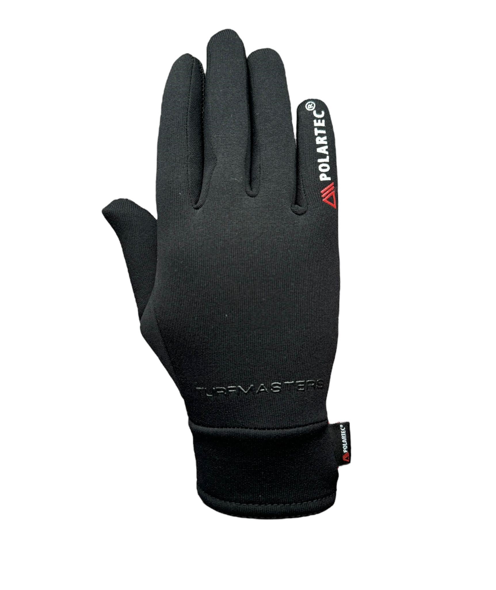 Turfmasters Polartec Power Stretch Thermal Equestrian Gloves - Black