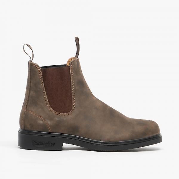 Blundstone #1306 Rustic Brown Nubuck Leather Chelsea Boots