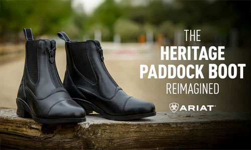 Ariat Unveils the Newly Enhanced Heritage Paddock Boot