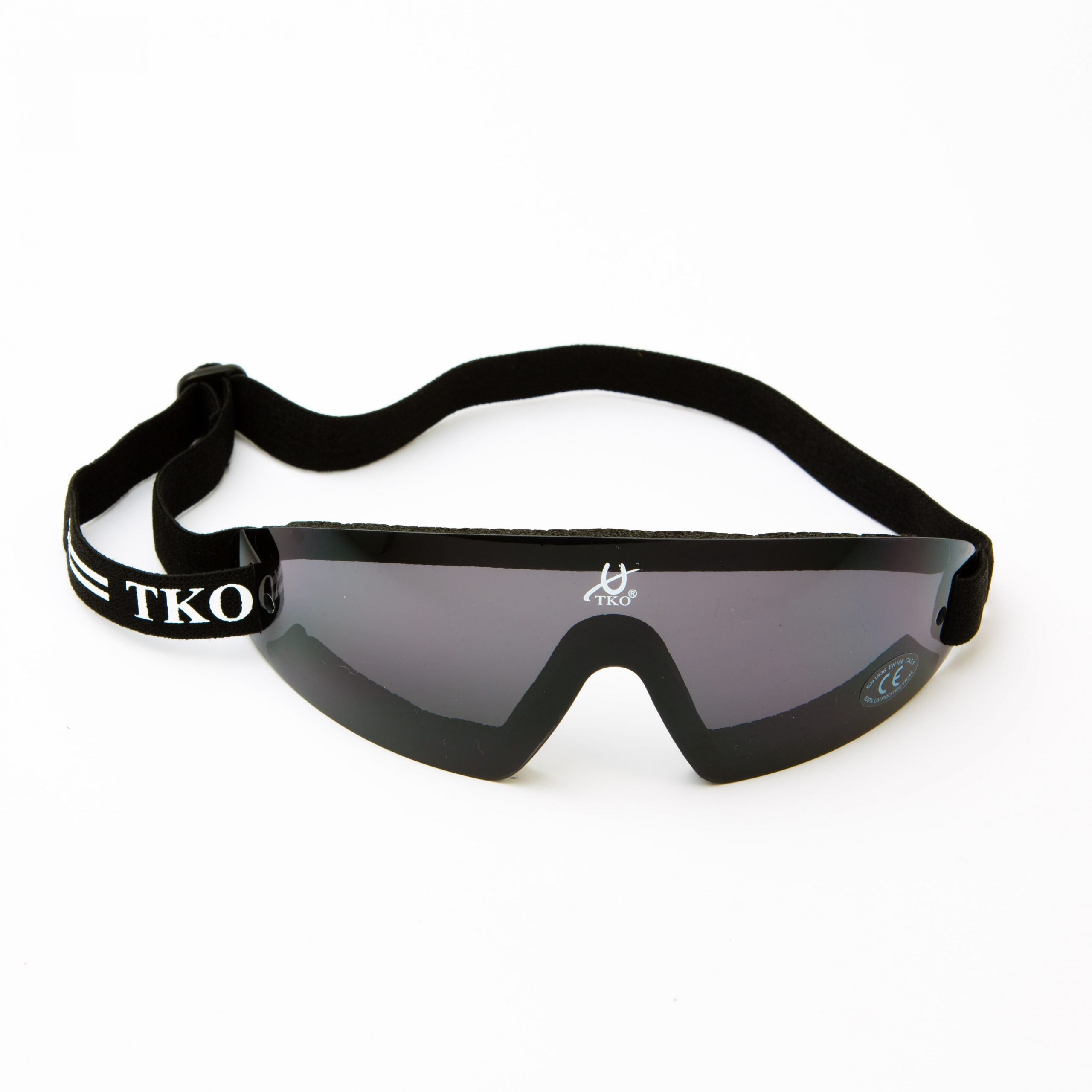 TKO Race Goggles - Black Clear