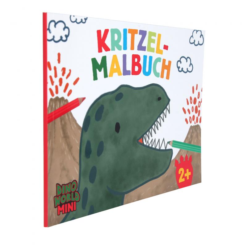 Dino World Dot To Dot Colouring Book MINI DINO
