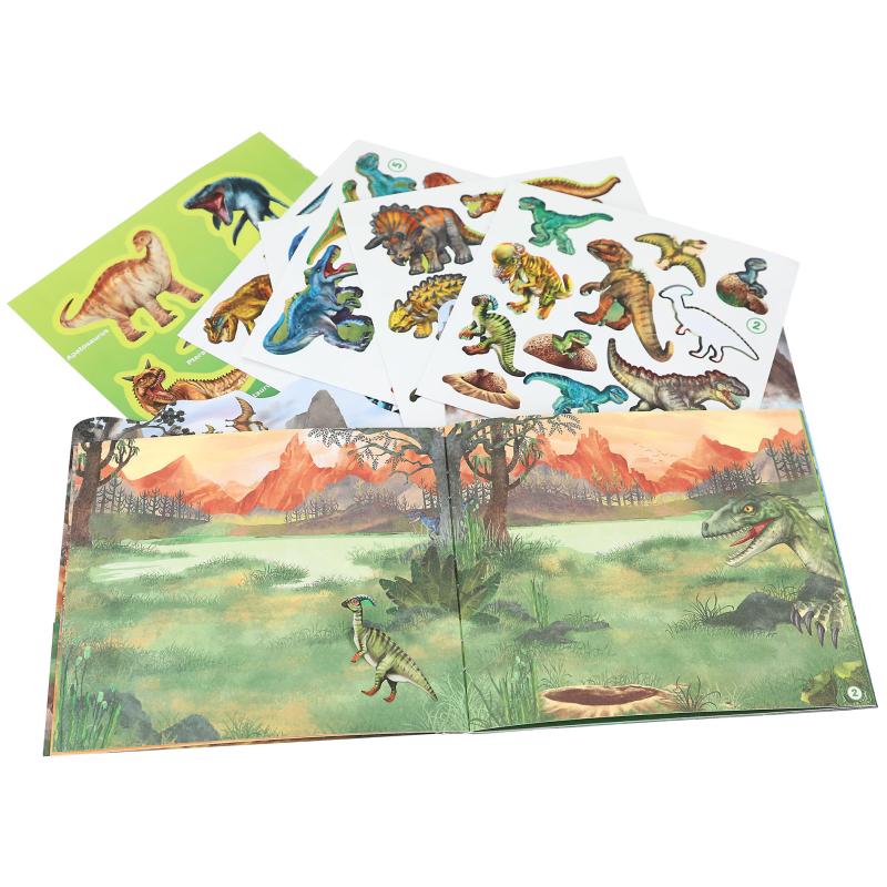 Dino World Mini Sticker Fun Book
