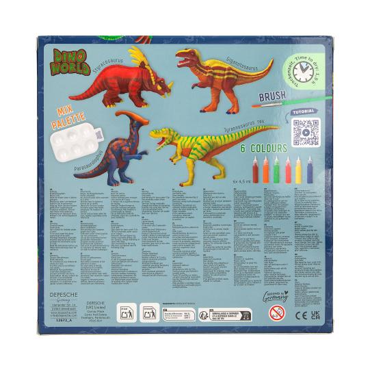 Depesche Dino World DIY Colour Your Dino Kit