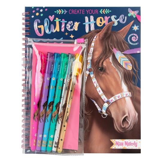 Depesche Miss Melody Create Your Glitter Horse Sticker Book