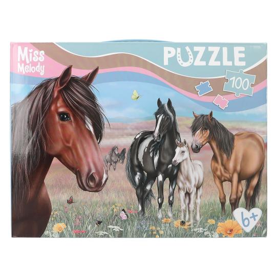 Depesche Miss Melody Kids Horse Jigsaw Puzzle - 100 Pieces