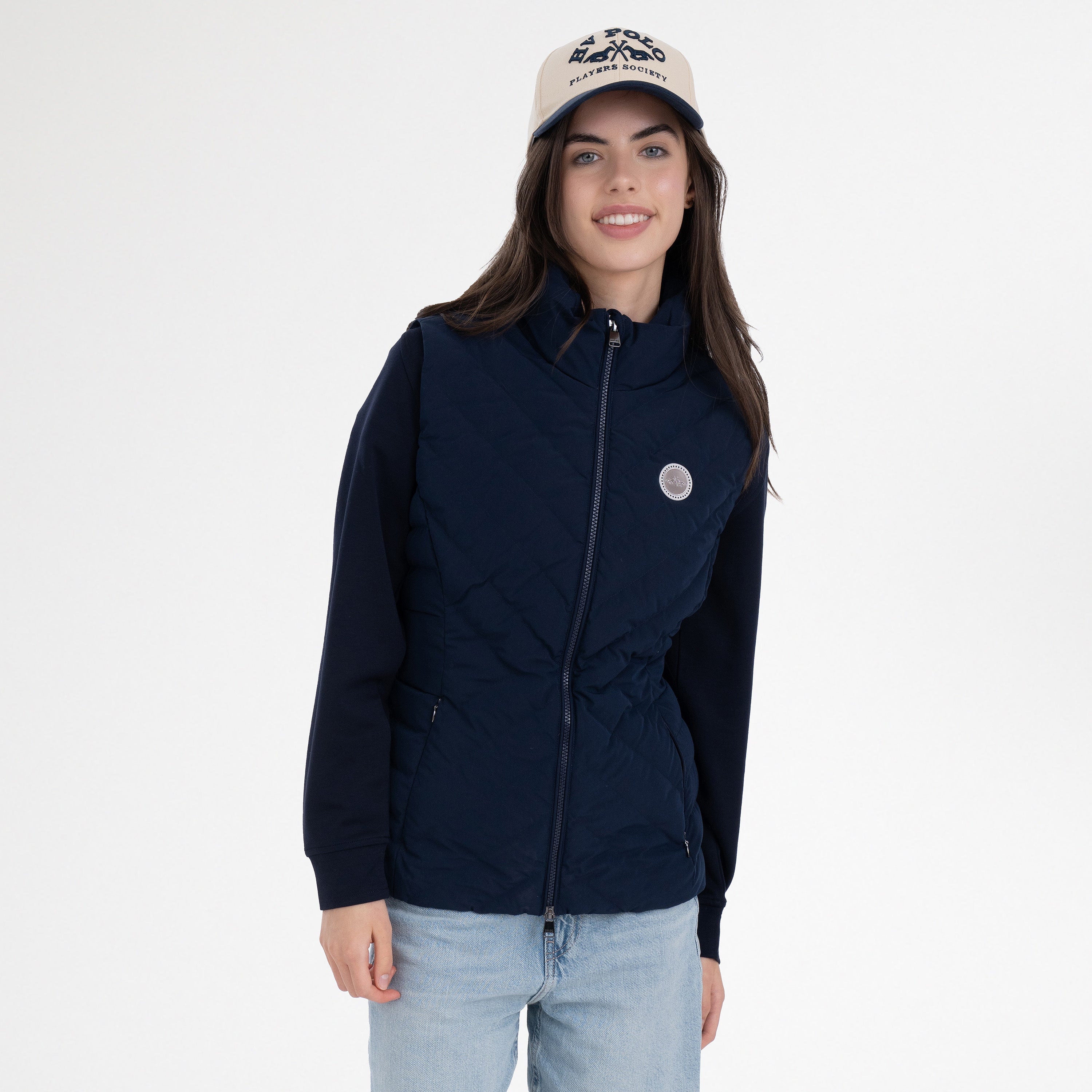 HV Polo Women's Montana Gilet - Navy