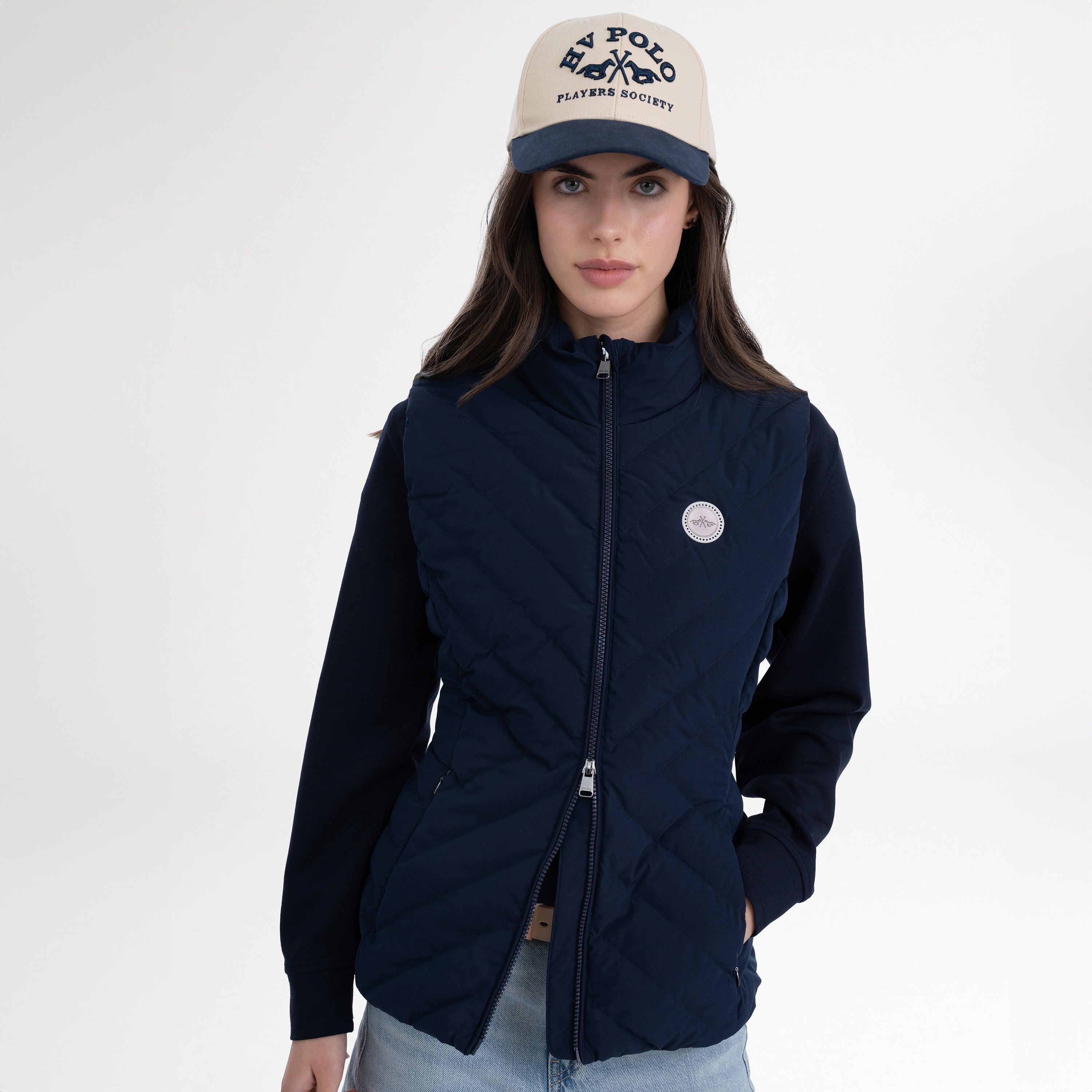 HV Polo Women's Montana Gilet - Navy