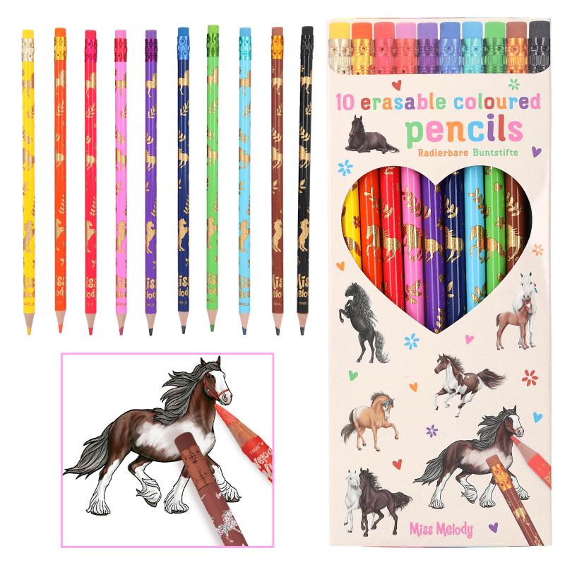 Miss Melody Erasable Coloured Pencils