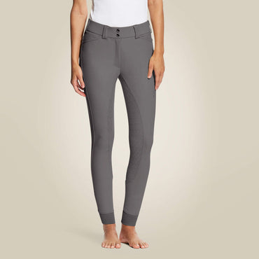 Ariat Women's Tri Factor Full Seat Grip Riding Breeches - Plum