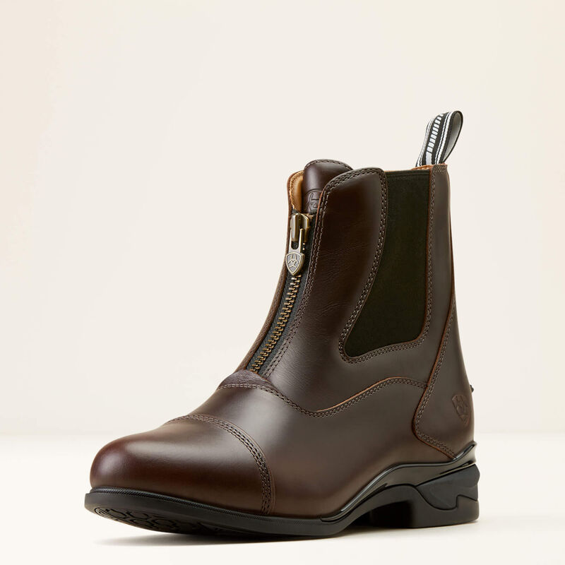 Ariat Women Devon Zip Paddock Waxed Chocolate