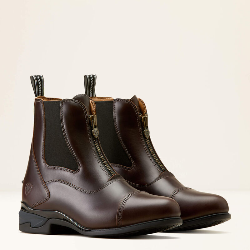 Ariat Women Devon Zip Paddock Waxed Chocolate