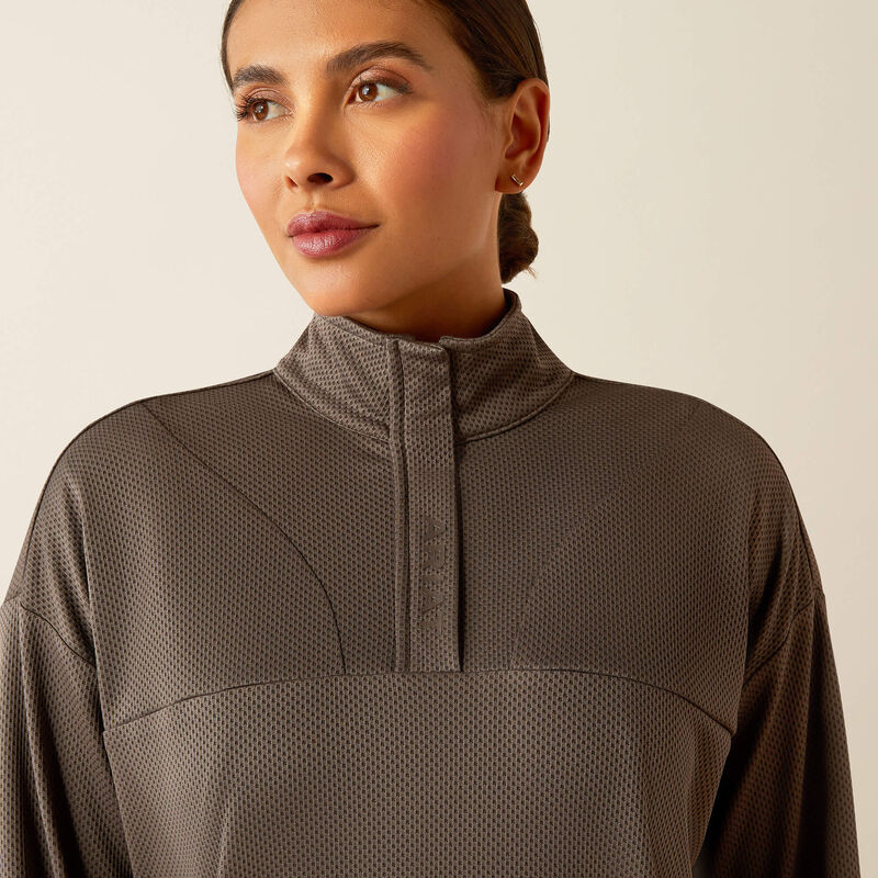 Ariat Wms Breathe 1/2 Zip Sweatshirt
