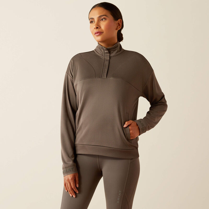 Ariat Wms Breathe 1/2 Zip Sweatshirt