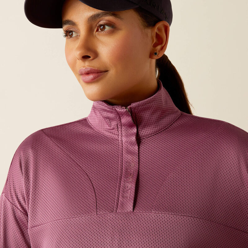 Ariat Wms Breathe 1/2 Zip Sweatshirt