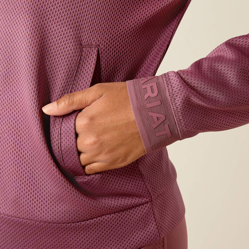 Ariat Wms Breathe 1/2 Zip Sweatshirt