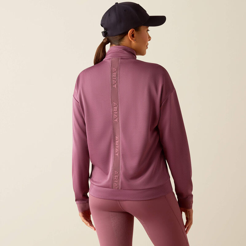 Ariat Wms Breathe 1/2 Zip Sweatshirt