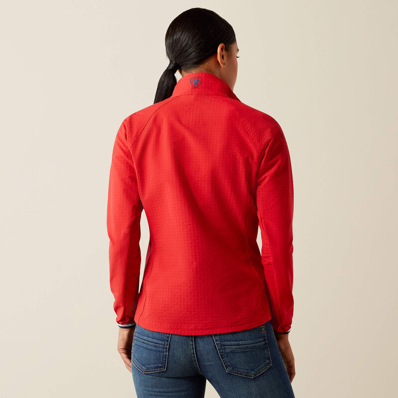 Ariat Wms Versa Team Jacket Weg Red