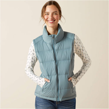 Ariat Women's UltraPuff Down Gilet - Steel Sage Green