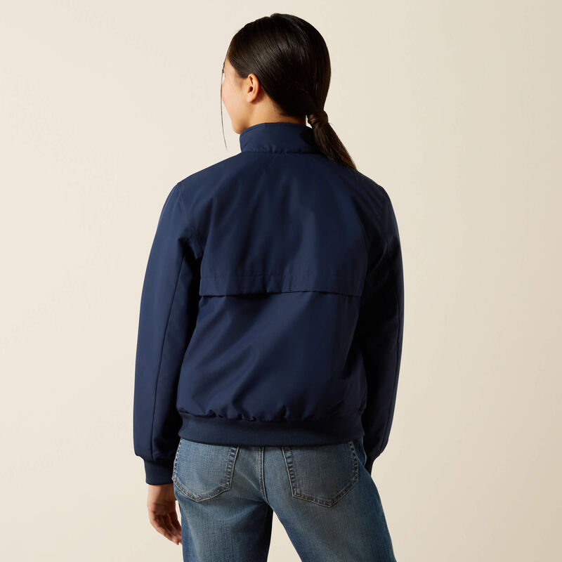 Ariat Kids' Youth Stable 2.0 Insulated Bomber Jacket - Navy Blue