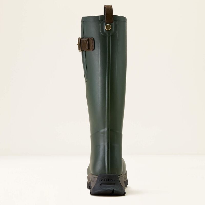 Ariat Men's Woodstock ATS FLX Foam Waterproof Rubber Wellies - Olive Night