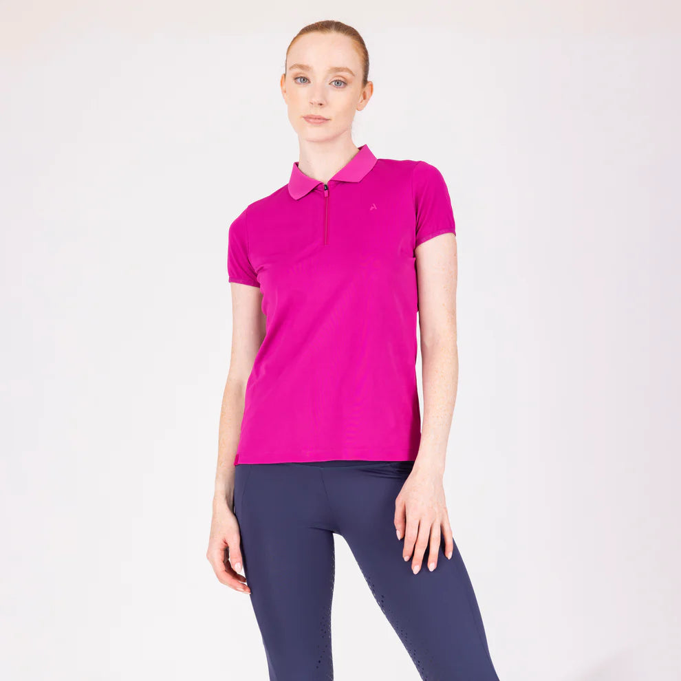 Aubrion Wmn React Tech Polo
