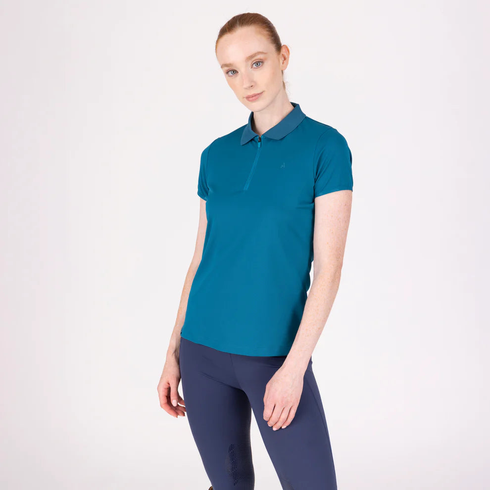 Aubrion Wmn React Tech Polo