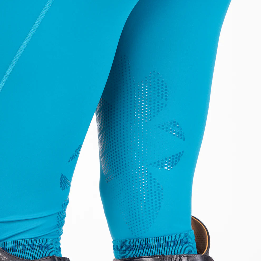 Aubrion Wmn React Rhythm Riding Tights Kingfisher