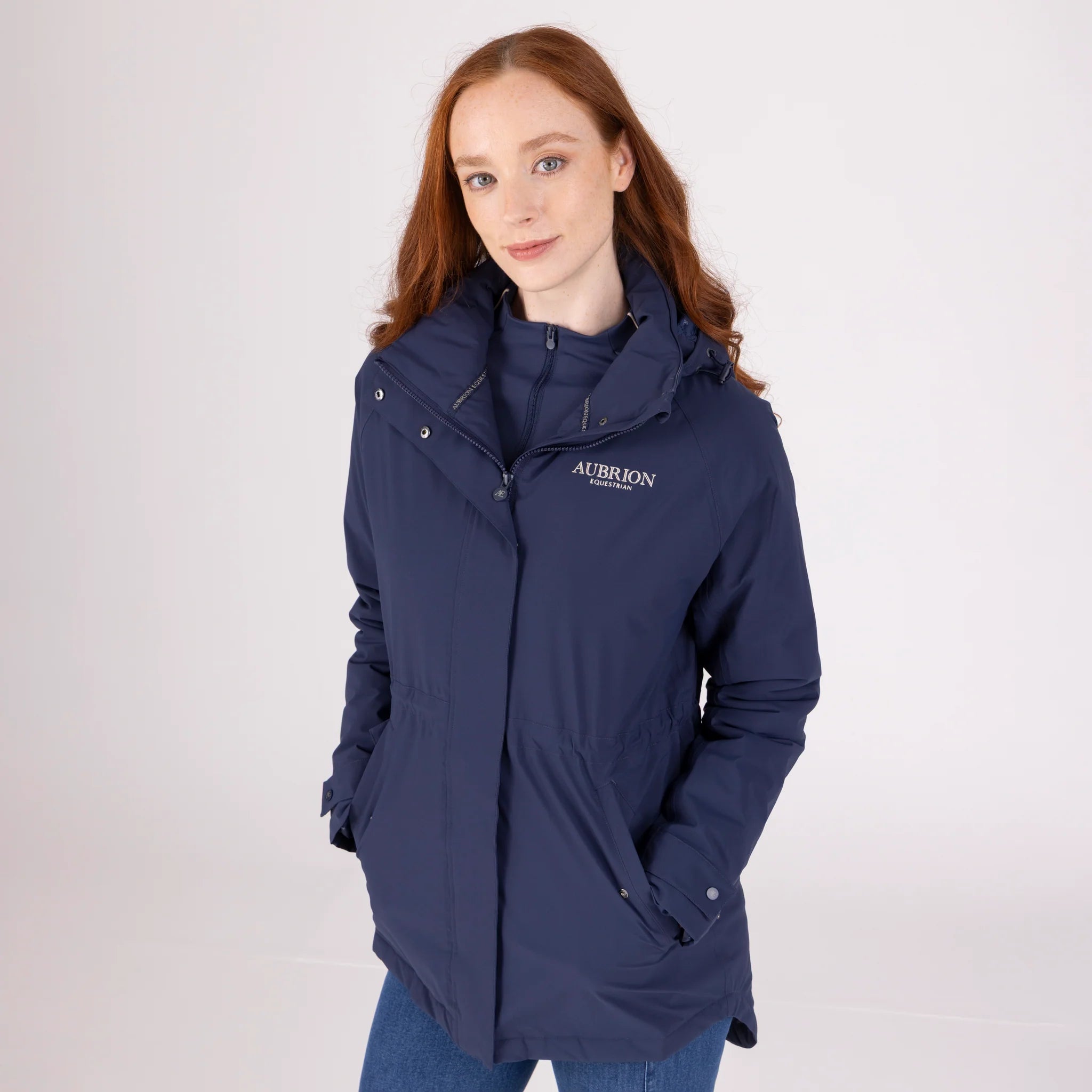 Aubrion Wmn Lightweight Coat Midnight