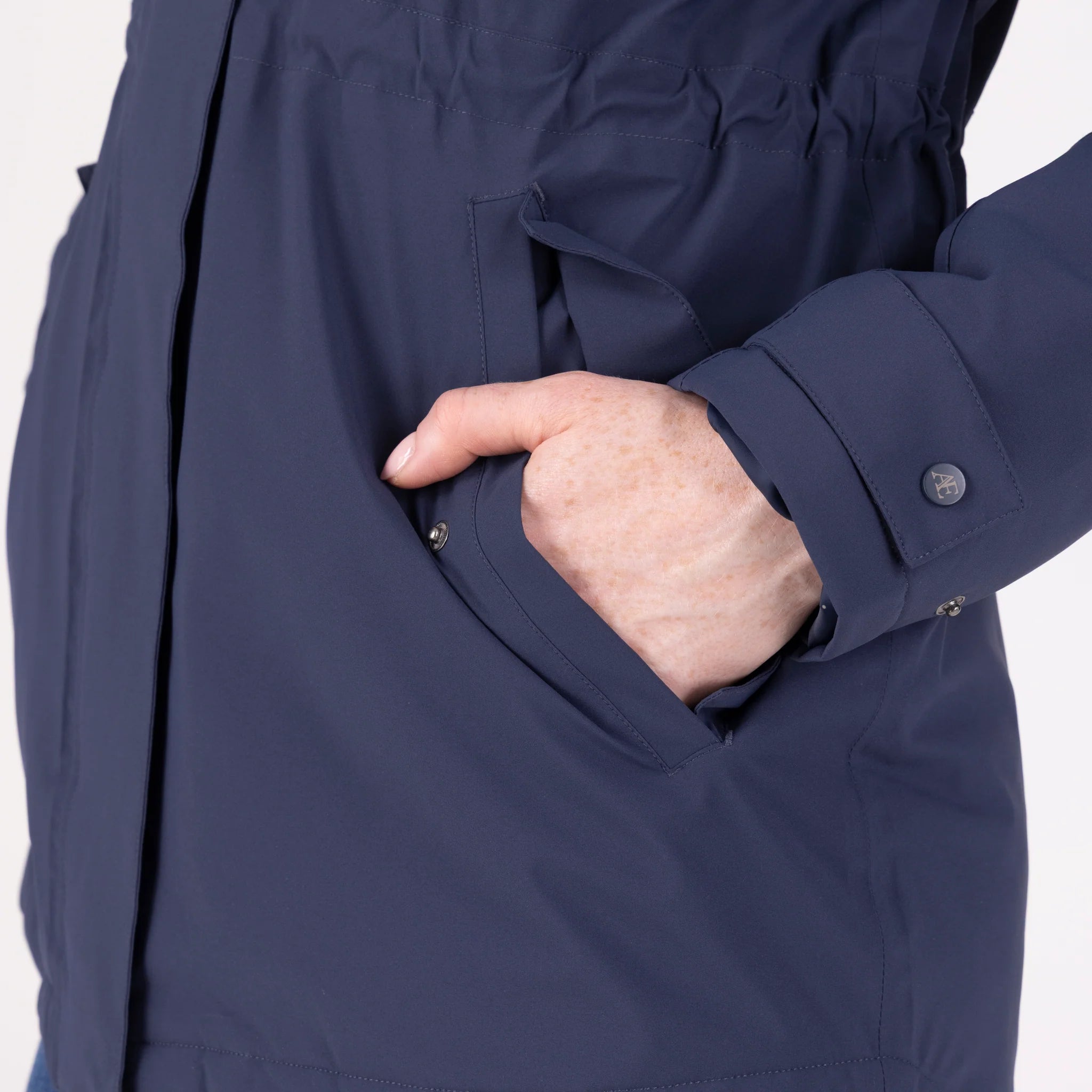 Aubrion Wmn Lightweight Coat Midnight