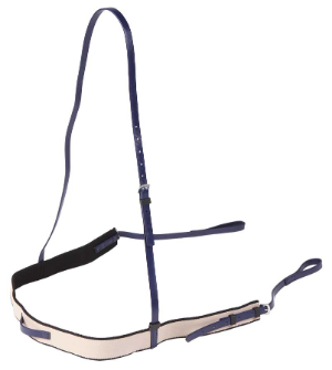 Zilco Elastic Racing Breastplate - Black