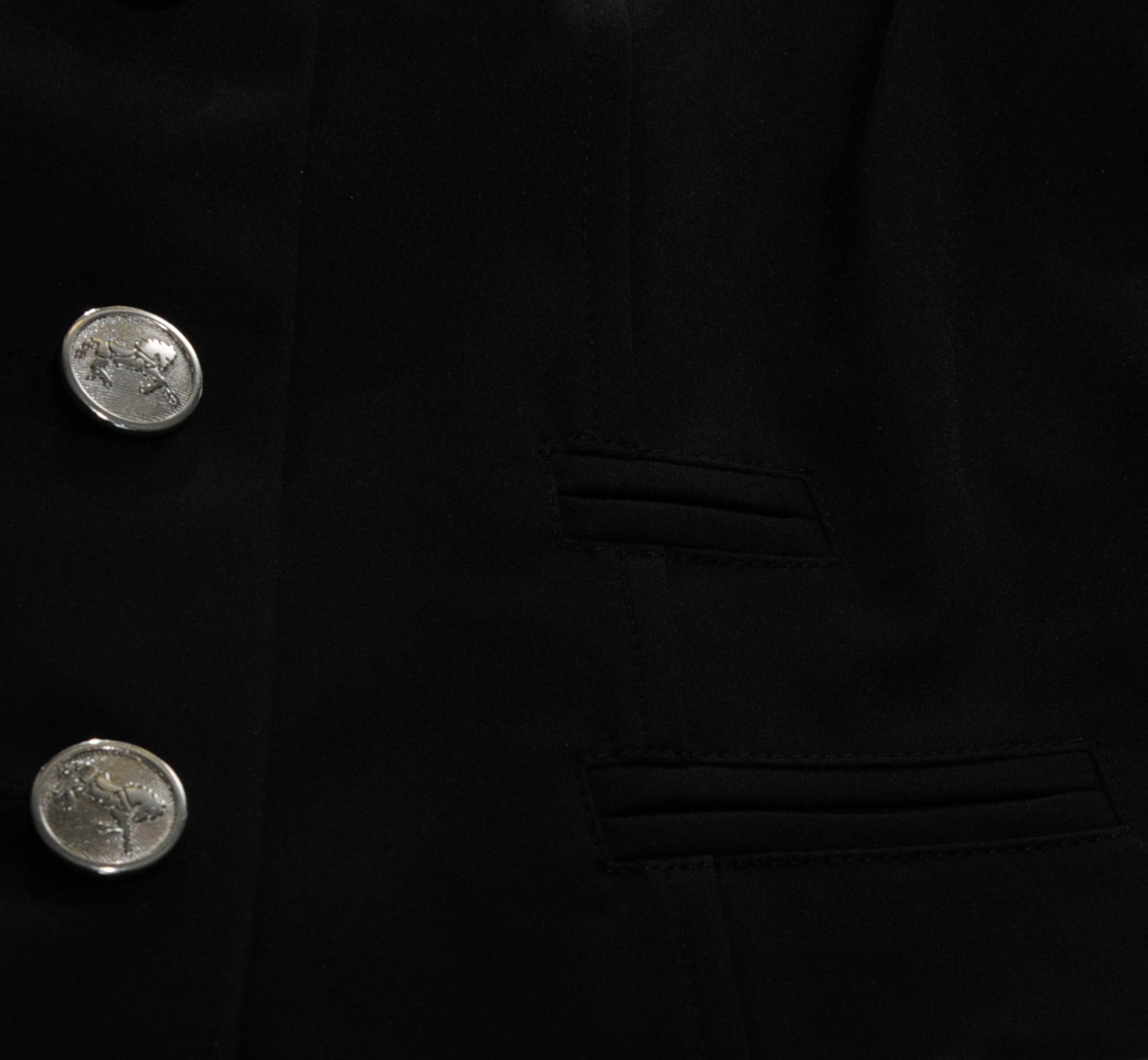 Turfmaster Boys Soft Show Jacket - Black
