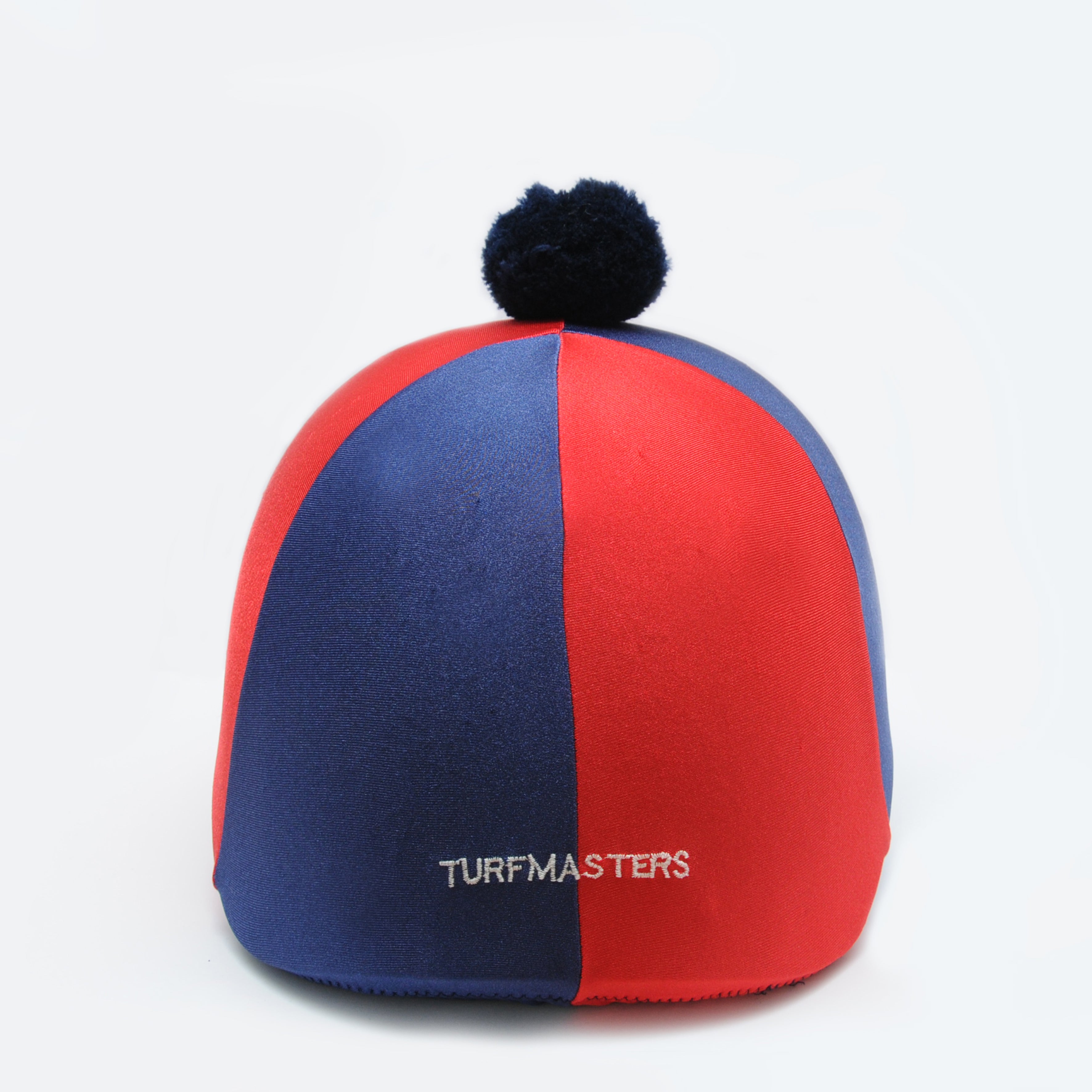 Turfmasters Lycra Hat Silk with PomPom