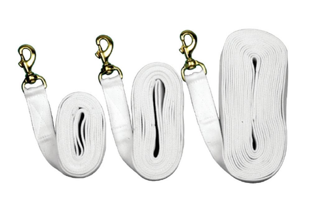 Equisential White Cotton Lead Brass Snap