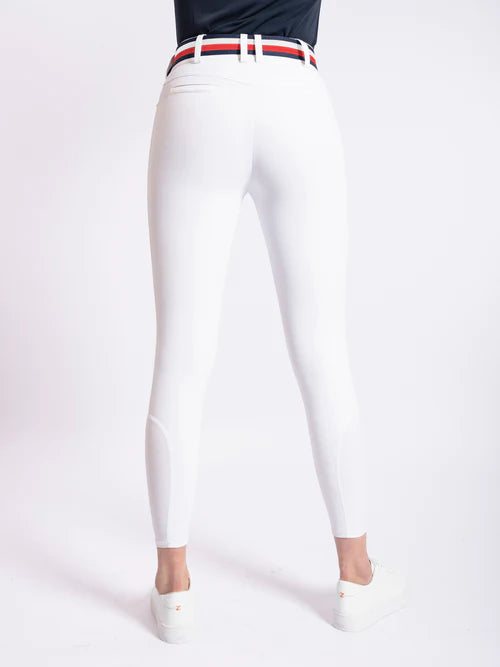 Tommy Hilfiger Women's Geneva All Year Full-Grip Breeches - White