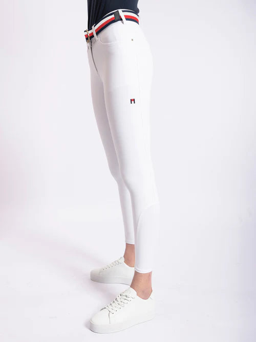 Tommy Hilfiger Women's Geneva All Year Full-Grip Breeches - White