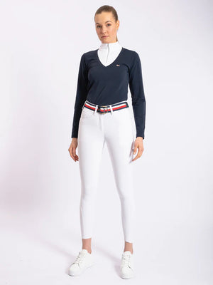 TH Women's Geneva All Year Breeches Full Grip - White
