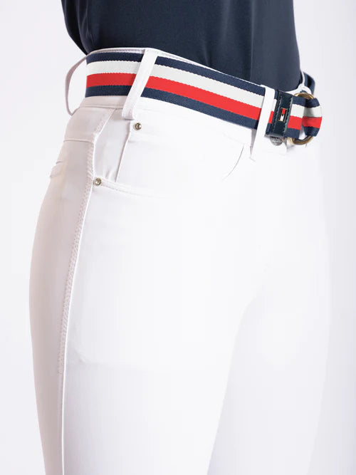 Tommy Hilfiger Women's Geneva All Year Full-Grip Breeches - White