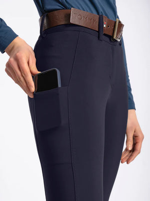 TH Women's Geneva All Year Breeches Knee Grip - Desert Sky