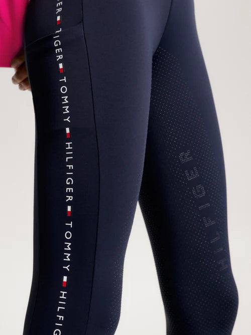 Tommy Hilfiger Women's Rome Full-Grip Riding Leggings - Desert Sky
