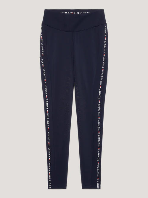 Tommy Hilfiger Women's Rome Full-Grip Riding Leggings - Desert Sky
