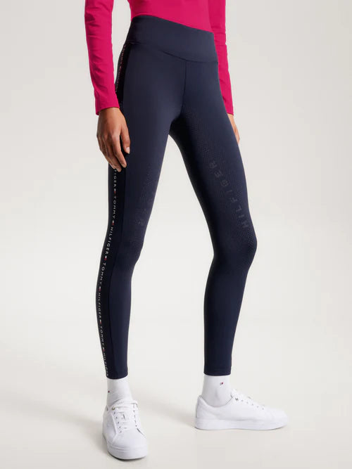 Tommy Hilfiger Women's Rome Full-Grip Riding Leggings - Desert Sky