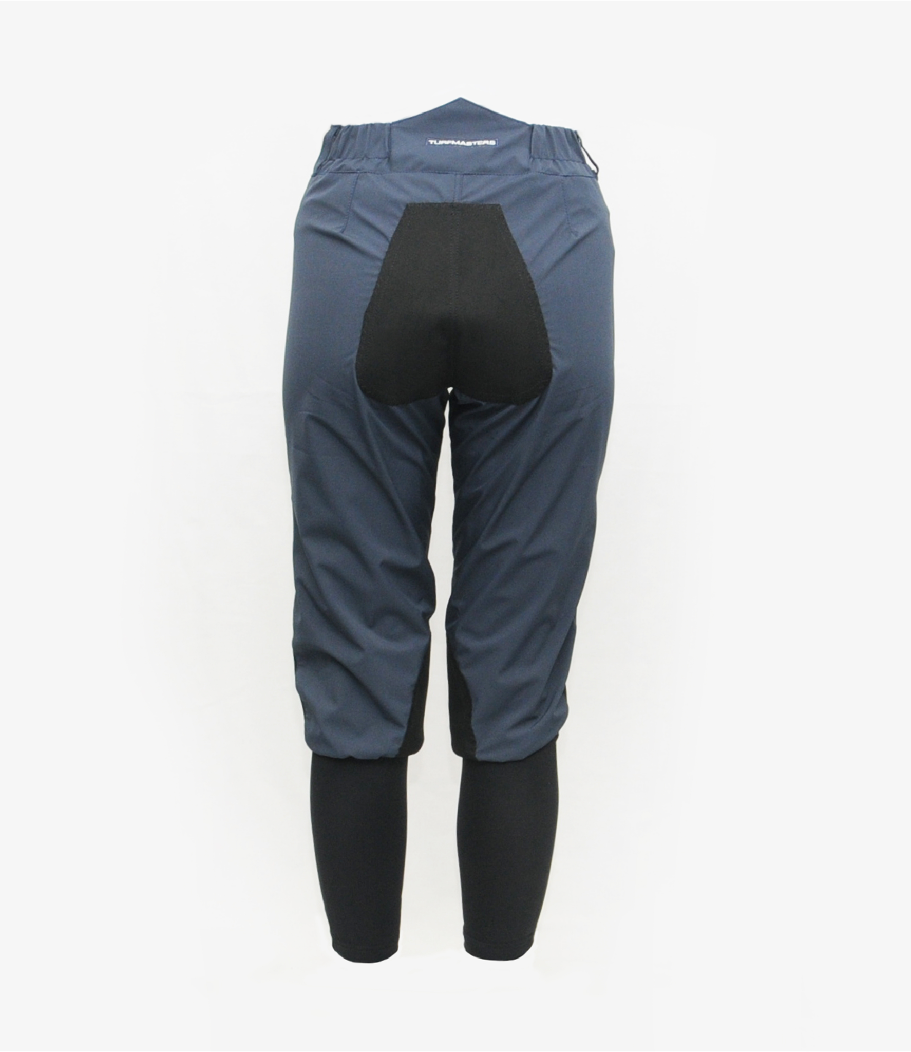 Turfmasters Waterproof Exercise Breeches Navy Black