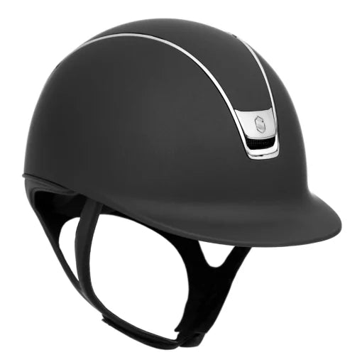 Samshield 2.0 Shadowmatt Blue Trim Chrome Black