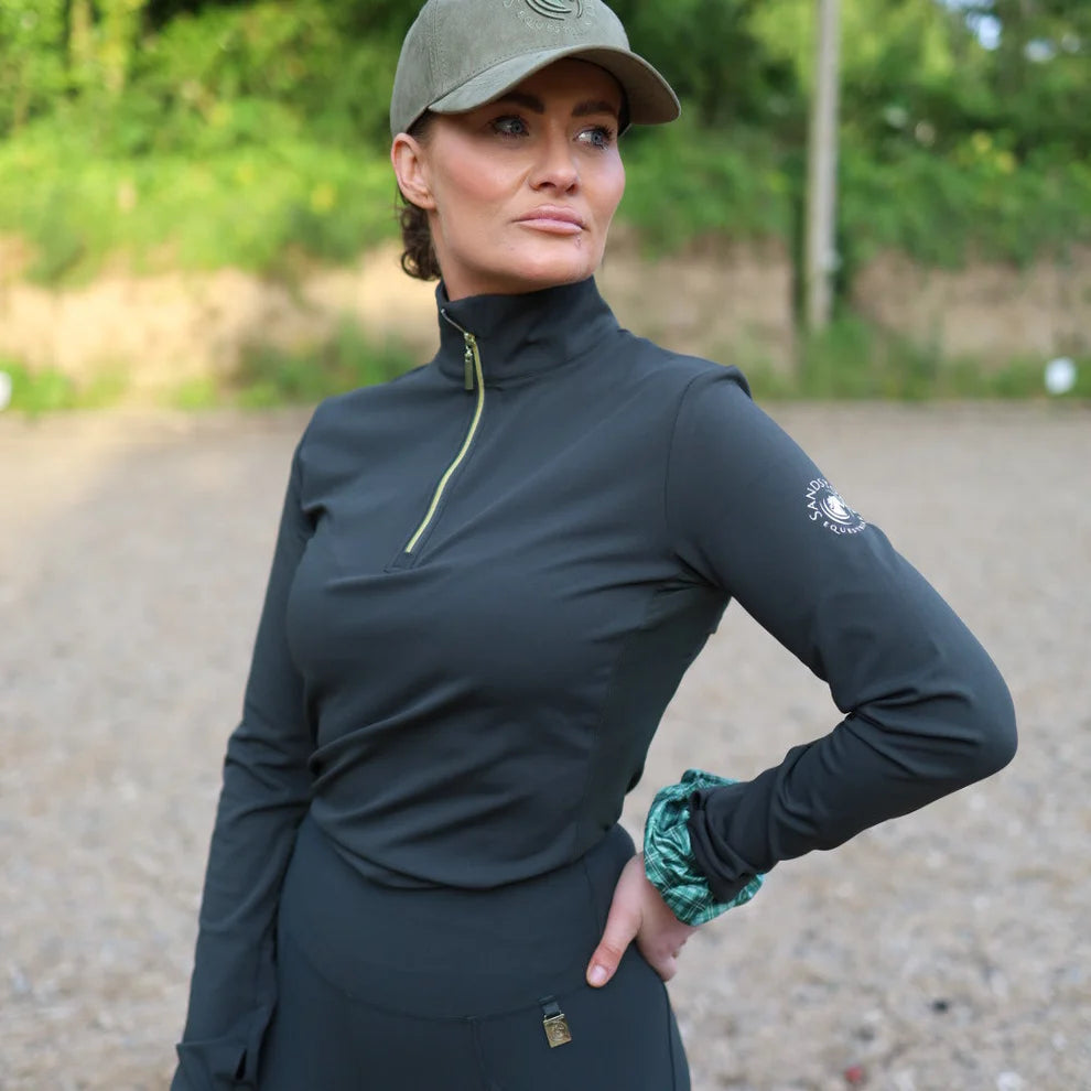 Sandstorm Women’s Performance Sport Base Layer - Black
