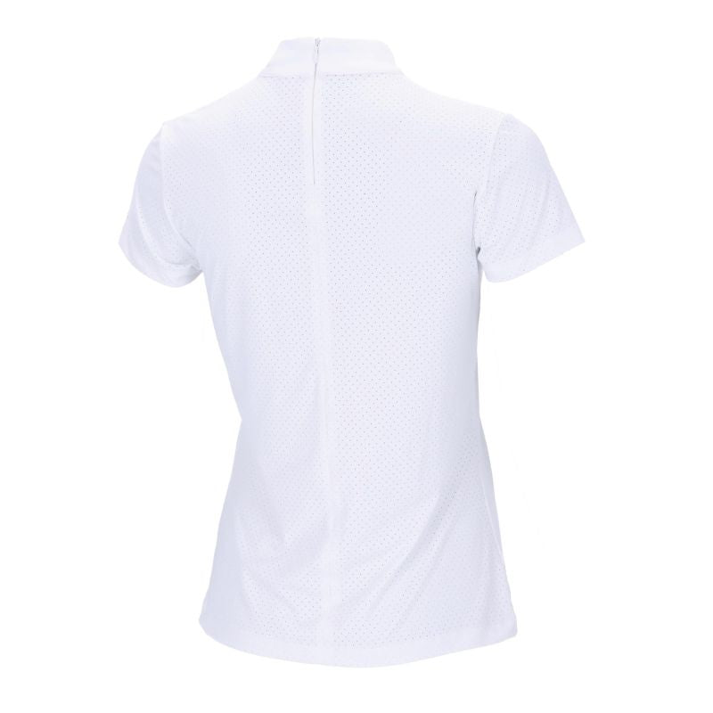 Schockemöhle Women's SPLea Short-Sleeve Show Shirt - Optical White