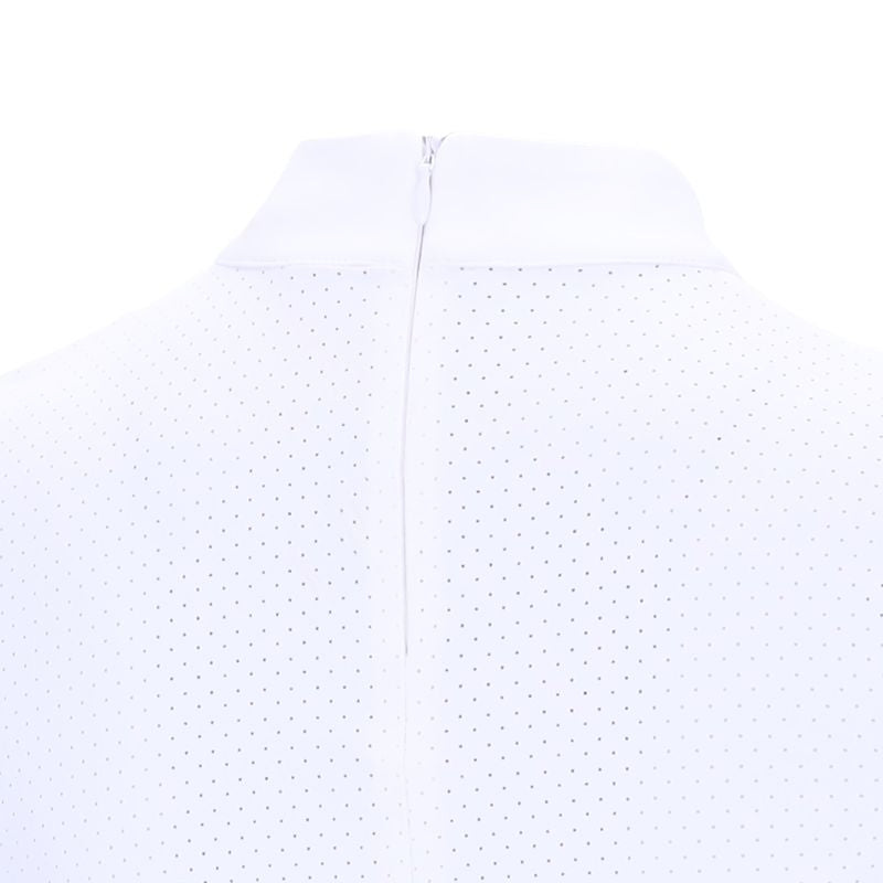 Schockemöhle Women's SPLea Short-Sleeve Show Shirt - Optical White