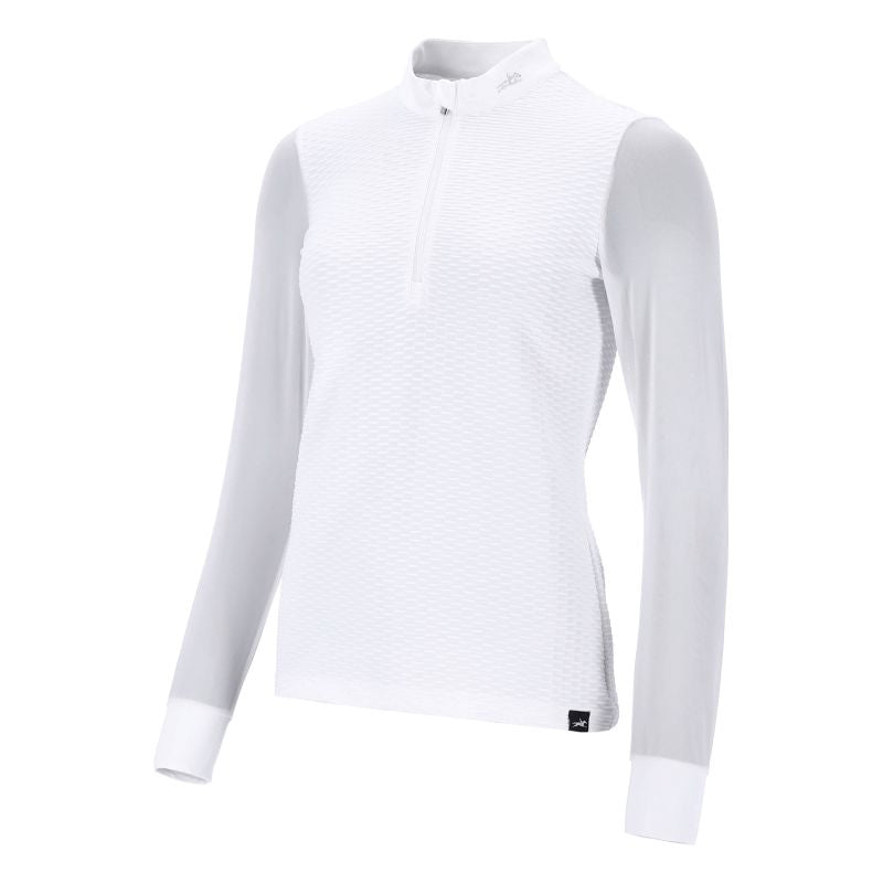 Schockemöhle Women's SPGianna Long-Sleeve Show Shirt - Optical White