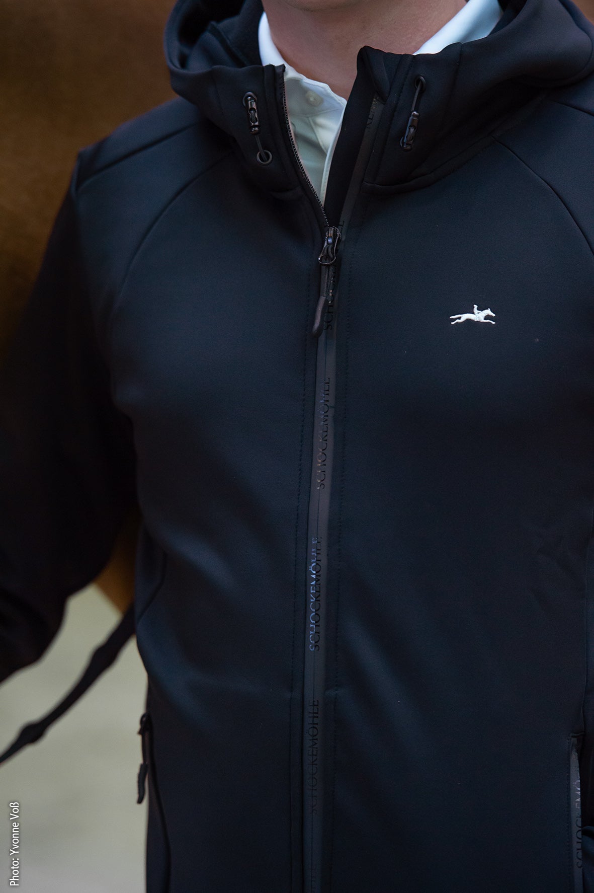 Schockemöhle Men’s SPMario Jersey Jacket - Dark Navy