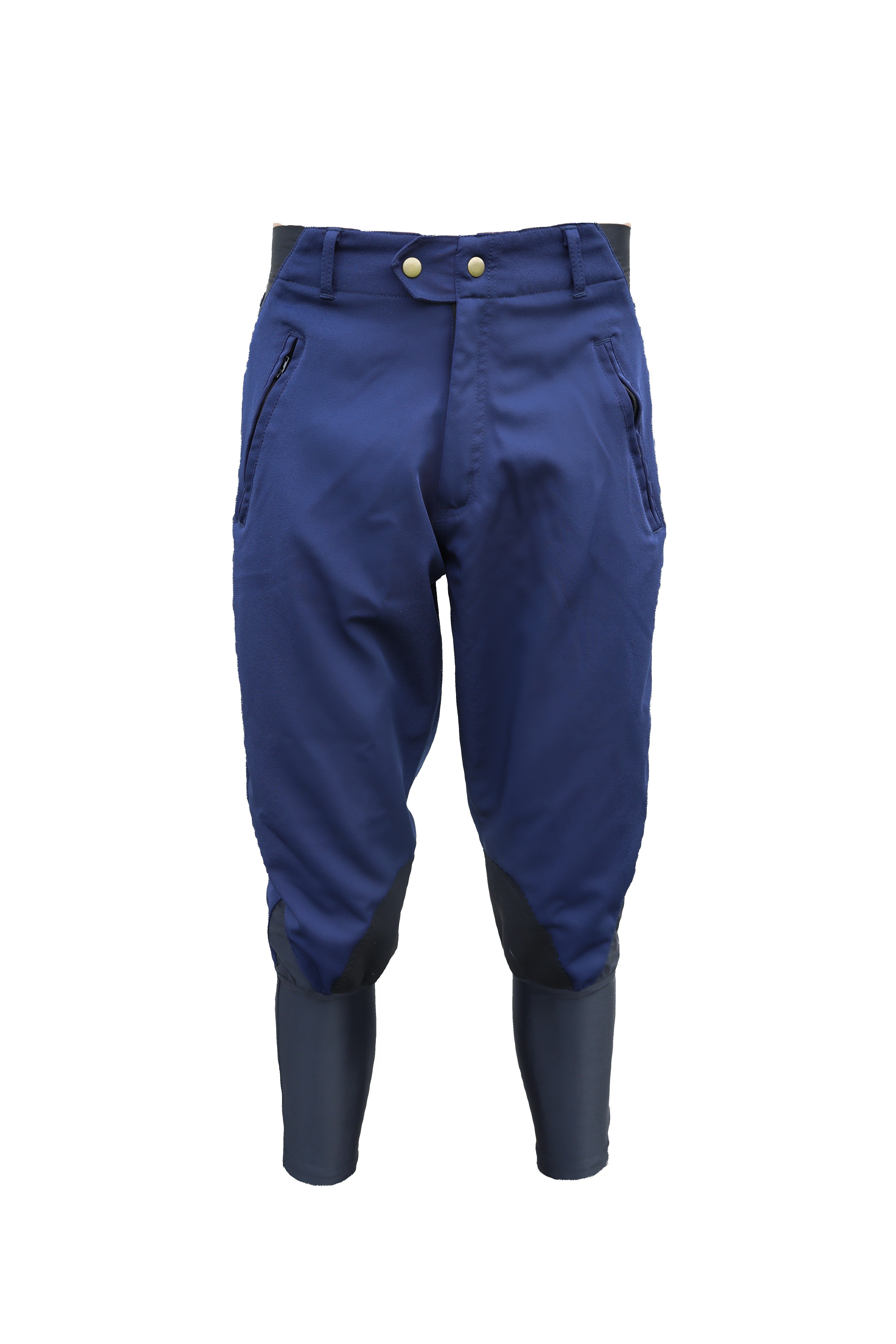 Turfmasters Exercise Jockey Breeches Navy Black