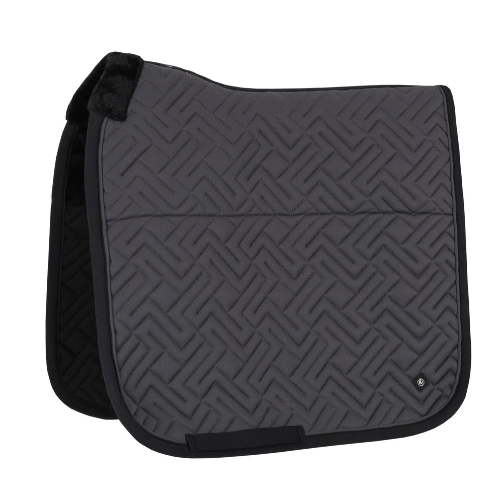 QHP Saddle Pad Sensisoft Grey AP